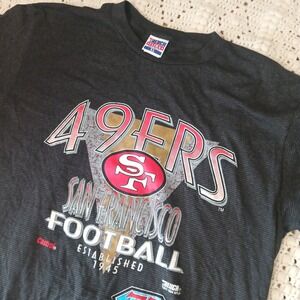 Vtg Trench Ultra San Francisco 49ers Shirt XL 1994 USA 90s NFL Single‎ Stitch